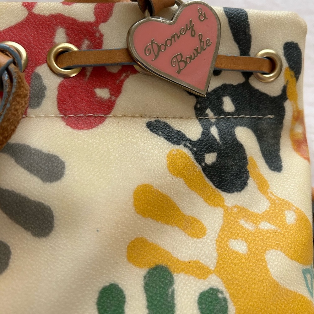 Vintage Dooney & Bourke handprint bag vintage